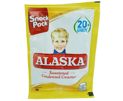 Alaska Sweetened Condensed Creamer Snack Pack 40g
