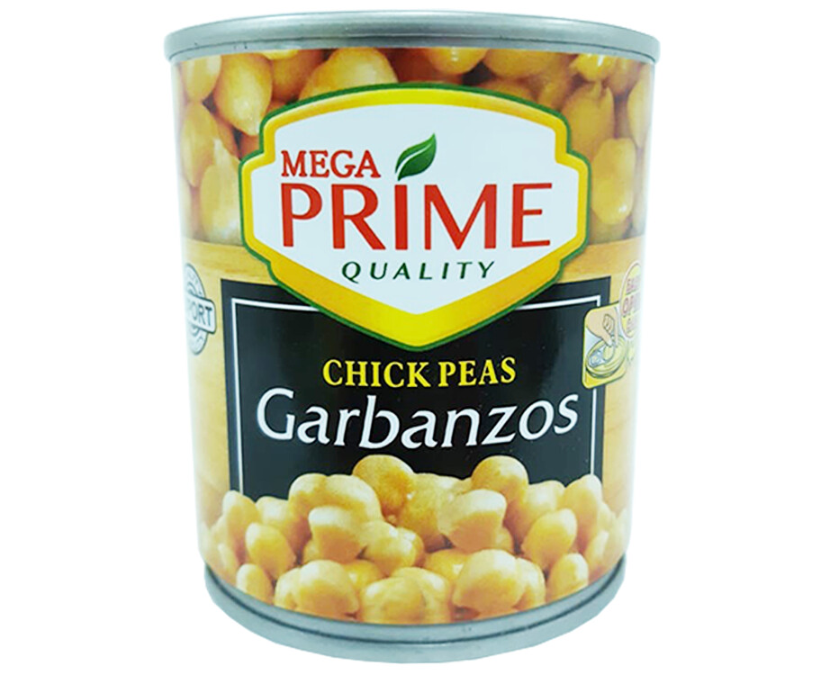 Mega Prime Chick Peas Garbanzos 225g