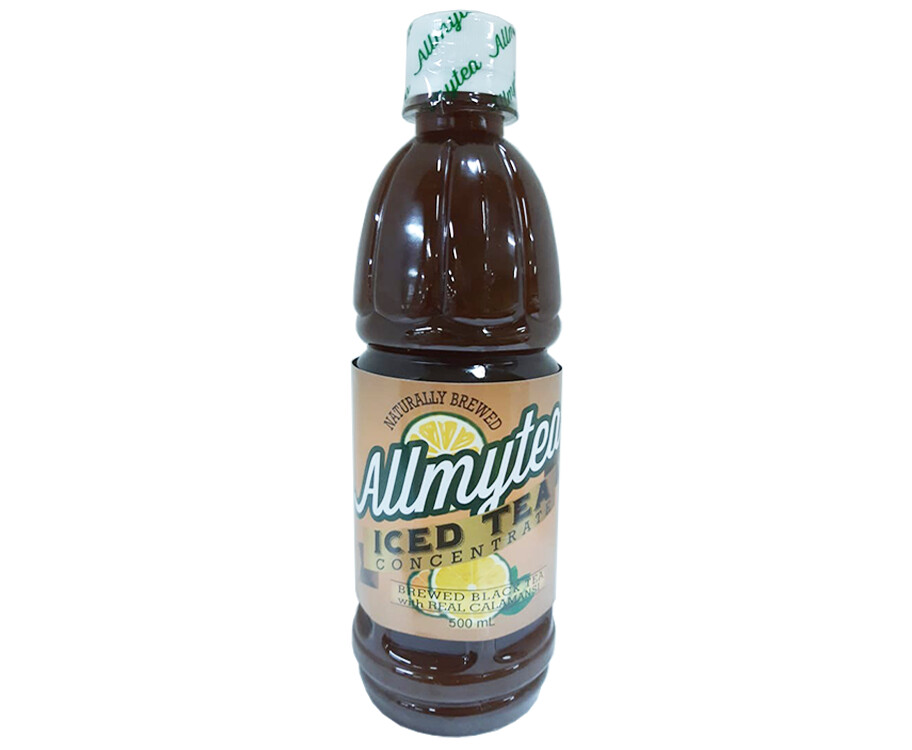 Allmytea Iced Tea Concentrate Brewed Black Tea With Real Calamansi 500mL