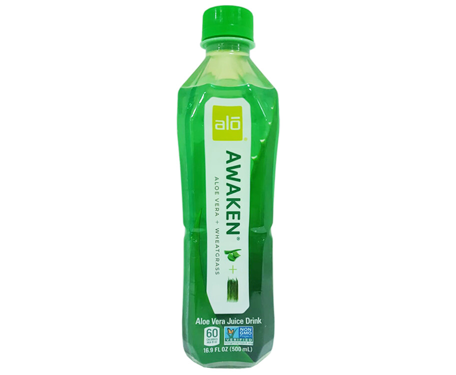 Alō Awaken Aloe Vera + Wheatgrass 500mL