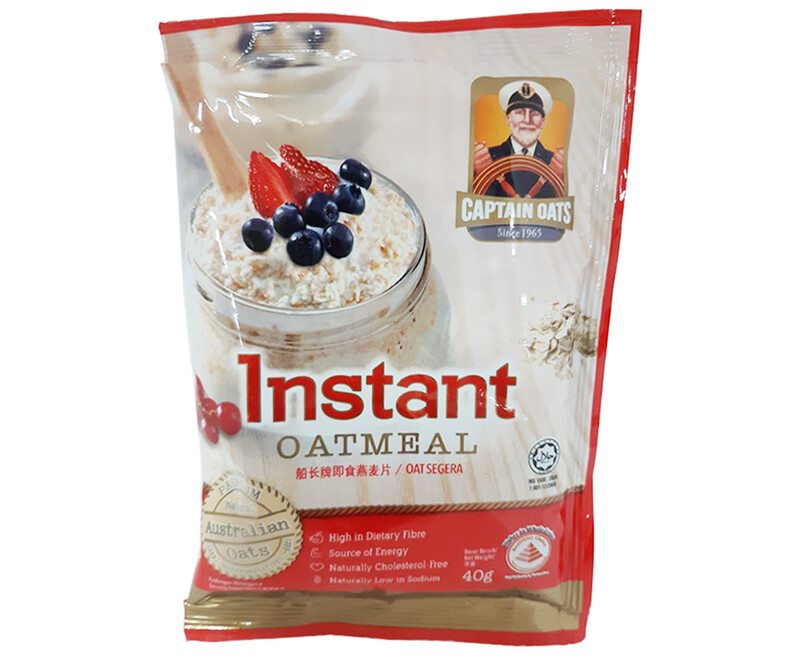 Captain Oats Instant Oatmeal 40g