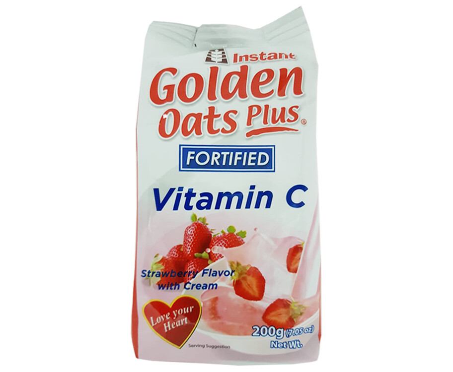 Golden Oats Plus Fortified Strawberry Flavor With Cream 200g