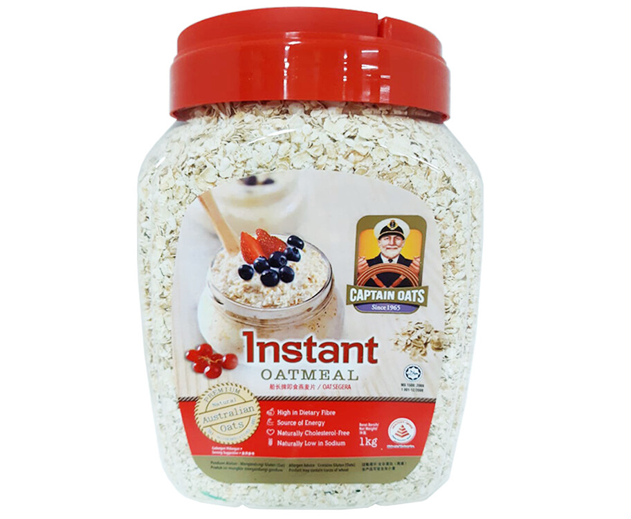 Captain Oats Instant Oatmeal 1kg