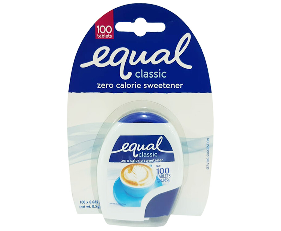 Equal Classic Zero Calorie Sweetener 100 Tablets 8.5g