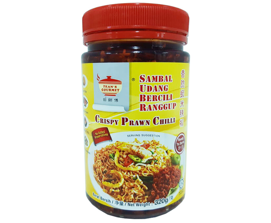 Tean&#39;s Gourmet Crispy Prawn Chilli 320g