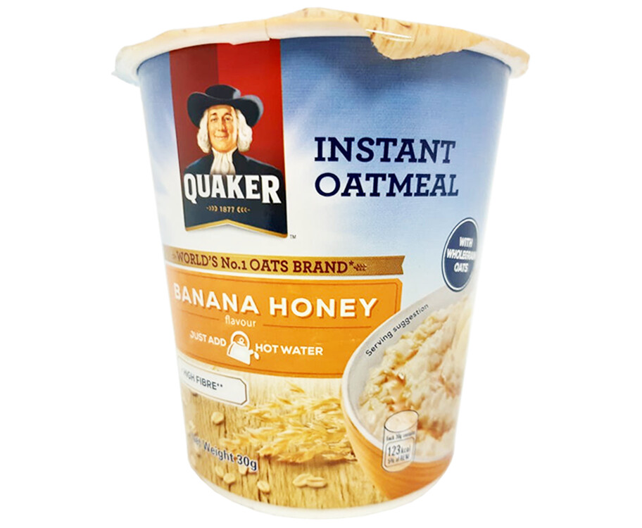 Quaker Banana Honey Instant Oatmeal 30g