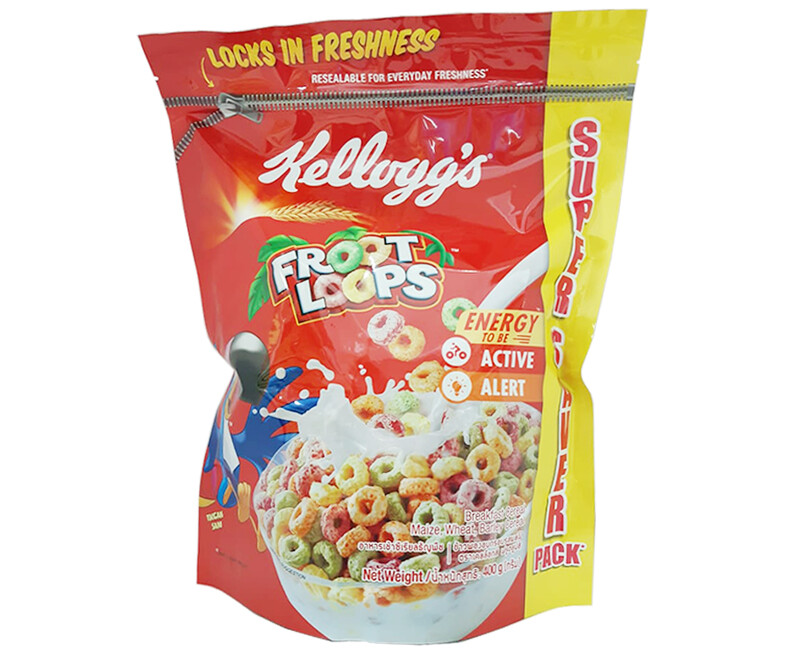 Kellogg&#39;s Froot Loops Super Saver Pack 400g