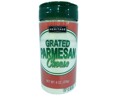 American Heritage Grated Parmesan Cheese 8oz (226g)