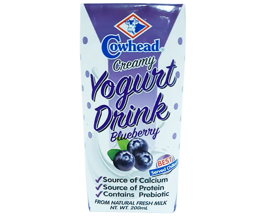 Cowhead Creamy Yogurt Drink Blueberry 200mL
