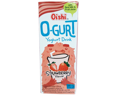 Oishi O-Gurt Yoghurt Drink Strawberry Flavor 200mL