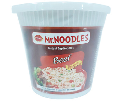 Mr. Noodles Instant Cup Noodles Beef Flavour 40g