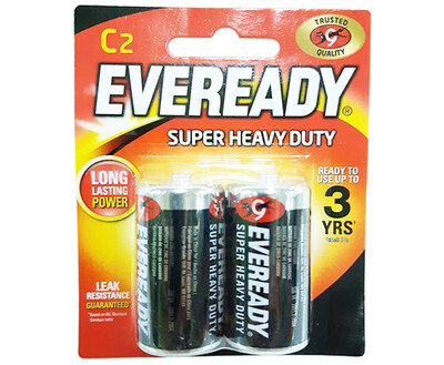 Eveready Super Heavy Duty C2