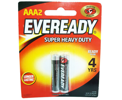 Eveready Super Heavy Duty AAA2