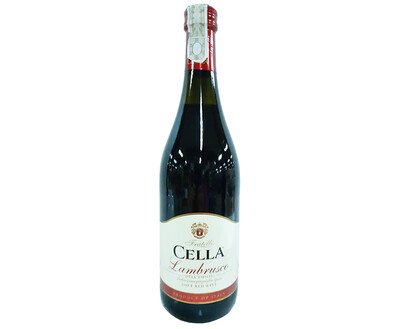 Fratelli Cella Lambrusco Soft Red Wine 750mL