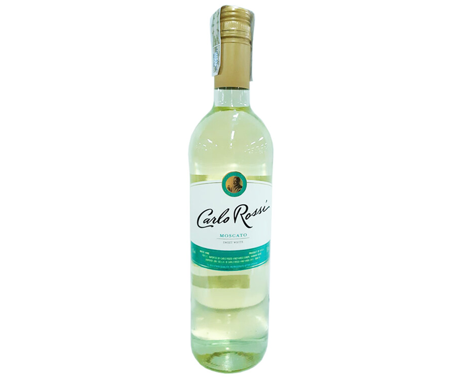 Carlo Rossi Sweet White Moscato White Wine 750mL