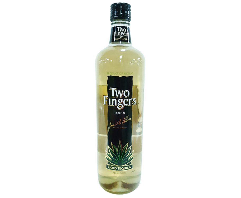 Two Fingers Gold Tequila 750mL