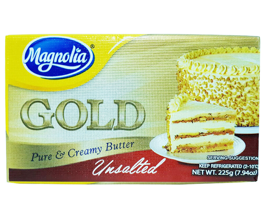 Magnolia Gold Unsalted Pure &amp; Creamy Butter 225g