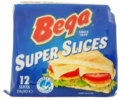 Bega Super Slices 12 Slices 250g