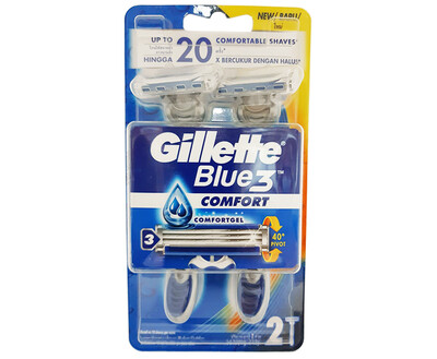 Gillette Blue 3 Comfort 2 Pieces