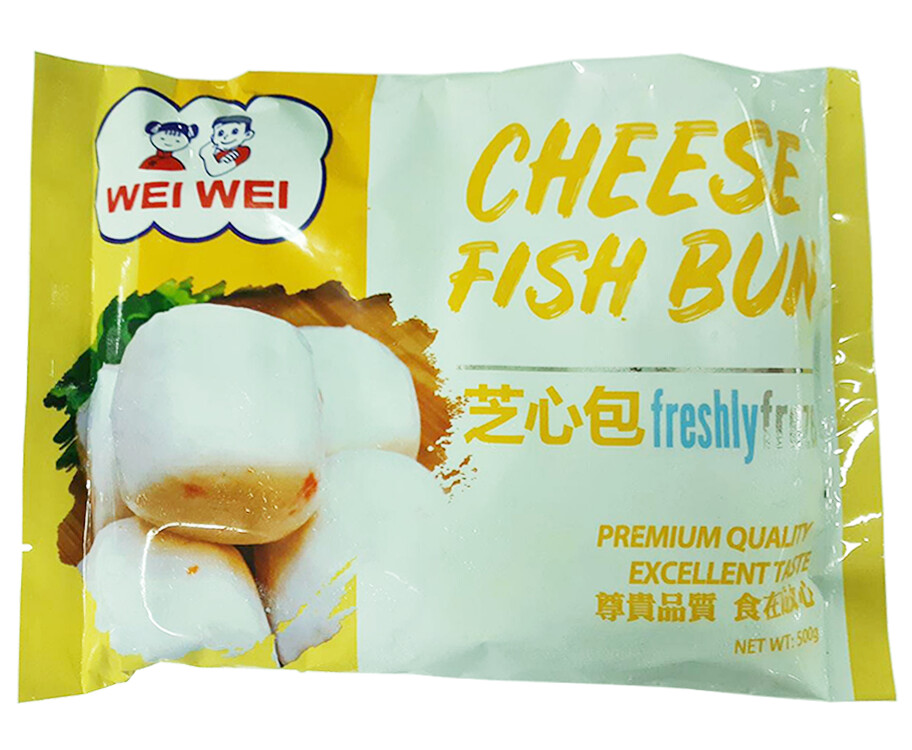 Wei Wei Cheese Fish Bun 500g