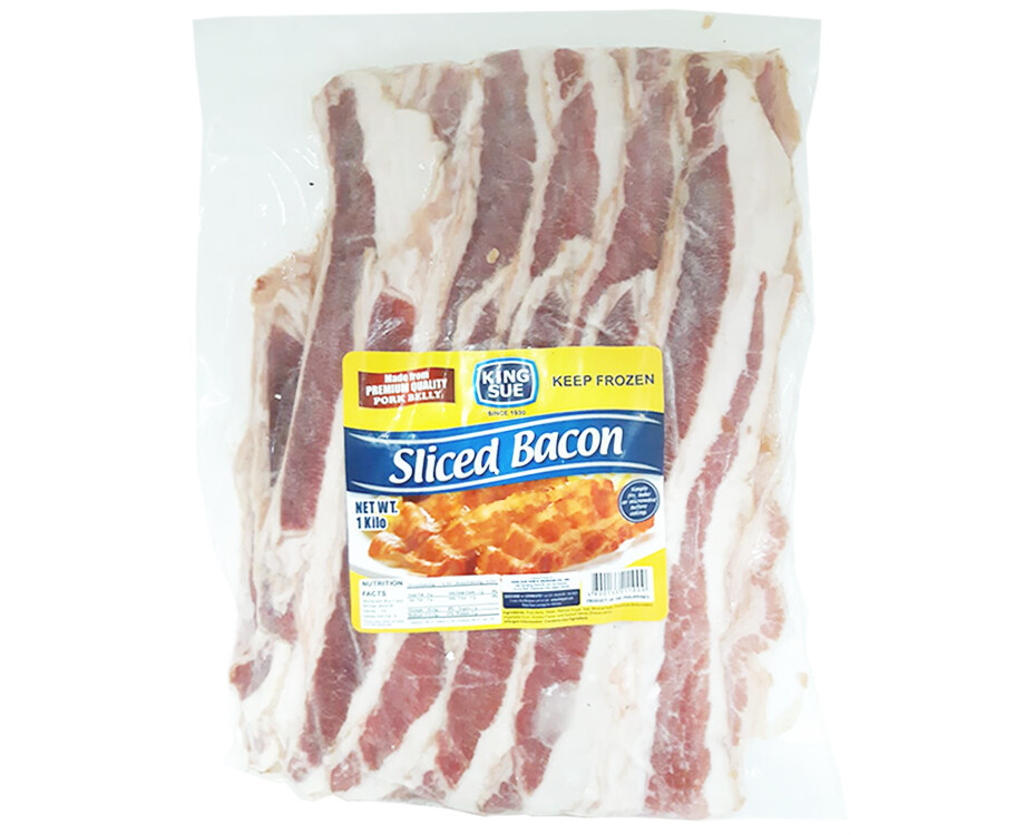 King Sue Sliced Bacon 1kg