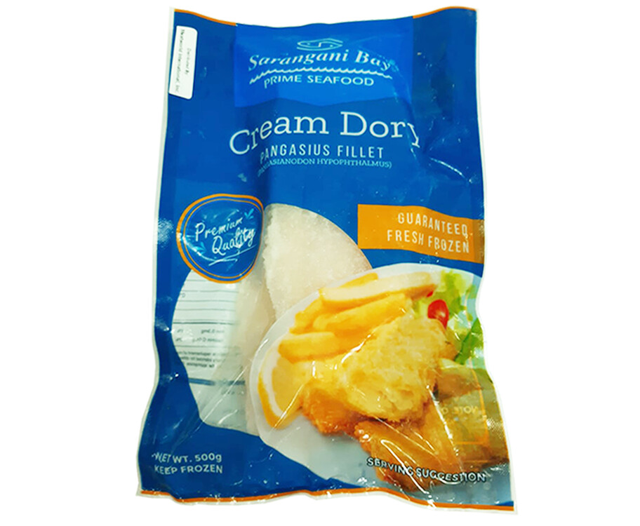 Sarangani Bay Cream Dory Pangasius Fillet 500g
