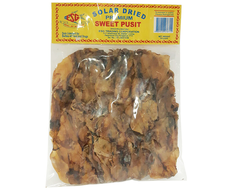 ESG Solar Dried Premium Sweet Pusit 200g