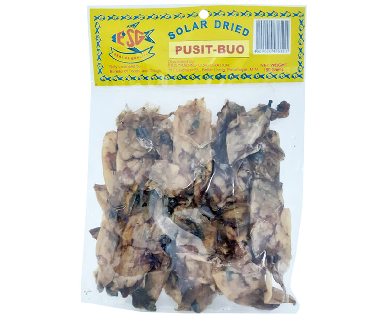 ESG Solar Dried Pusit-Buo 100g