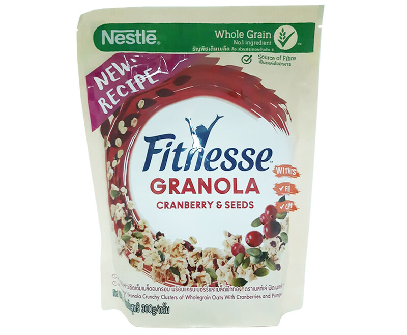 Nestlé Fitnesse Granola Cranberry &amp; Seeds 300g