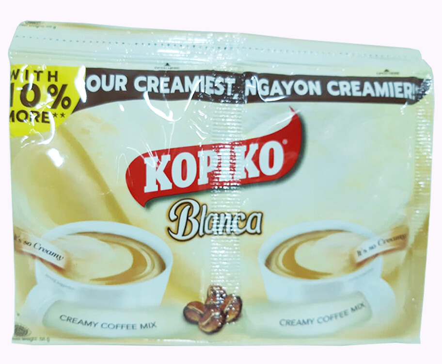 Kopiko Blanca Creamy Coffee Mix 58g