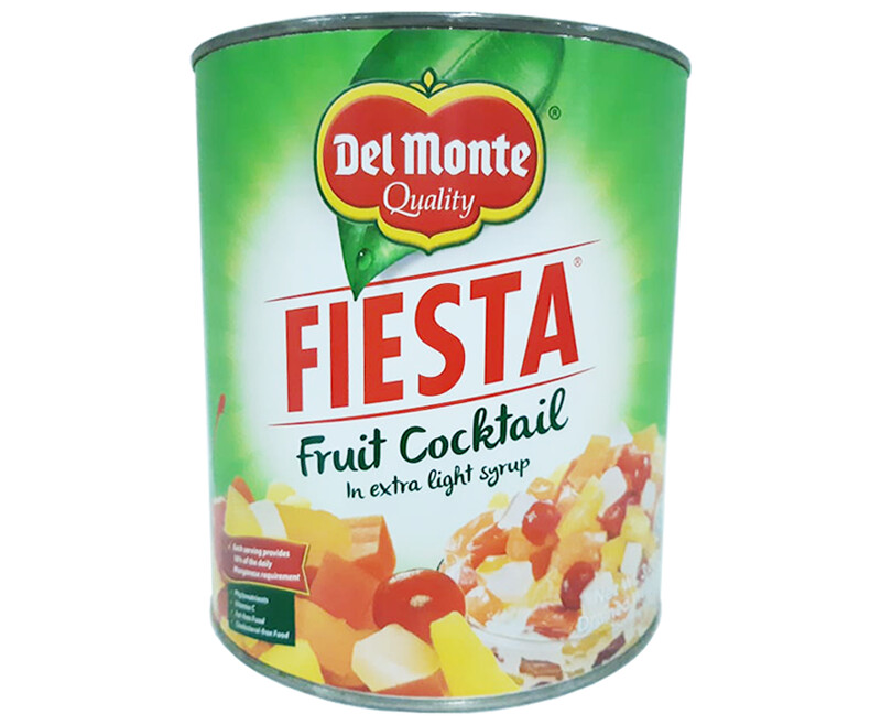 Del Monte Fiesta Fruit Cocktail in Extra Light Syrup 3.033kg