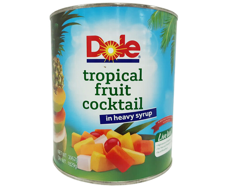 Dole Tropical Fruit Cocktail in Heavy Syrup 3062g