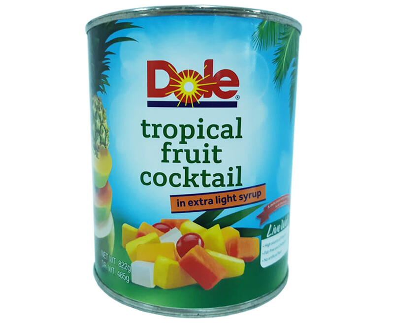 Dole Tropical Fruit Cocktail in Extra Light Syrup 822g