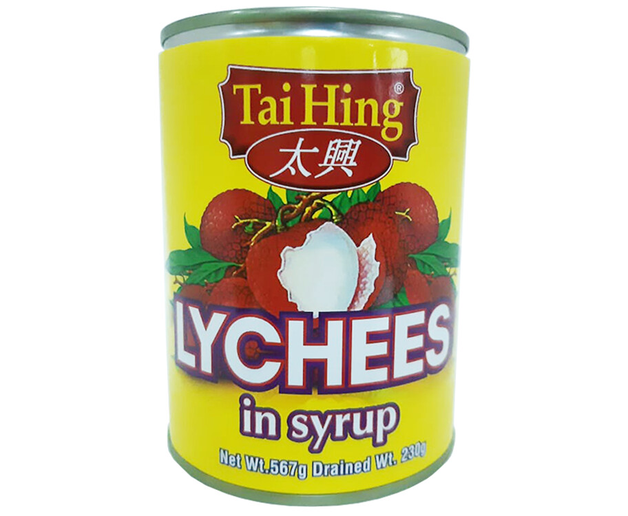 Tai Hing Lychees in Syrup 567g
