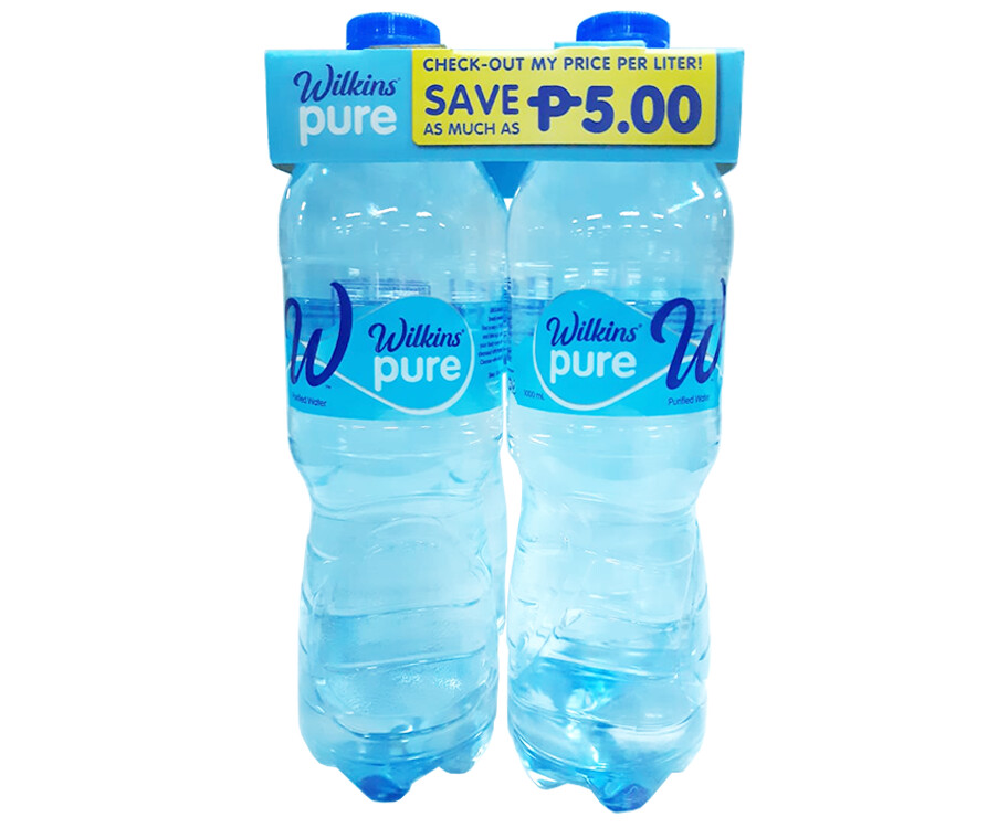 Wilkins Pure Purified Water (4 Packs x 1000mL)