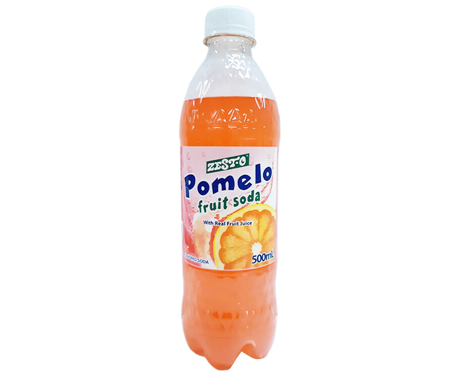 ZestO Pomelo Fruit Soda With Real Fruit Juice 500mL