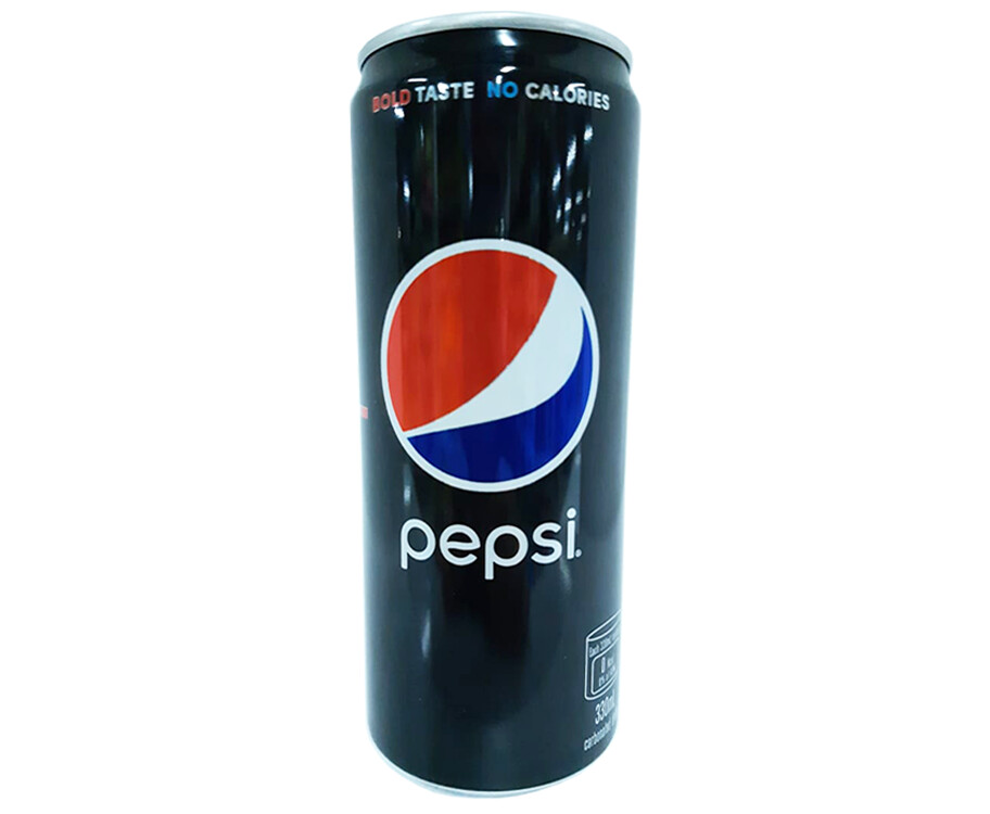 Pepsi Black Bold Taste No Calories 330mL