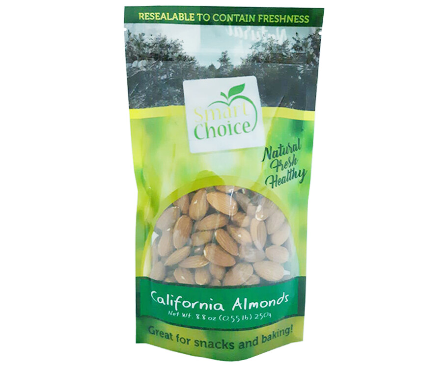Smart Choice California Almonds 250g