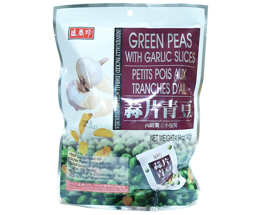 Green Peas With Garlic Slices 140g