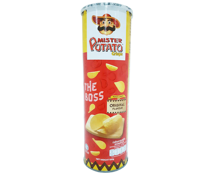 Mister Potato Crisps The Boss Original Flavour 100g