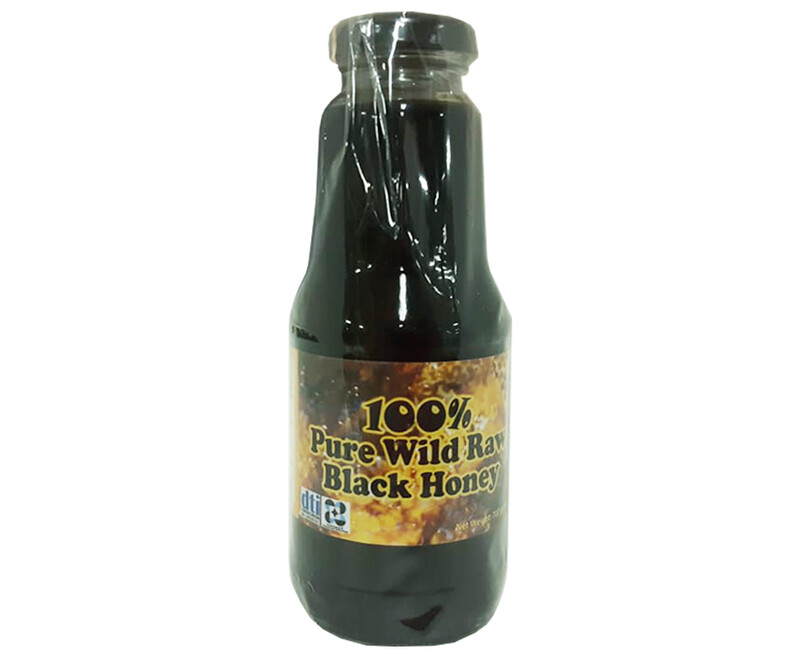 100% Pure Wild Raw Black Honey 350mL
