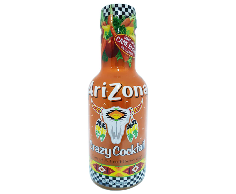 Arizona Crazy Cocktail Carrot &amp; Fruit Beverage 500mL