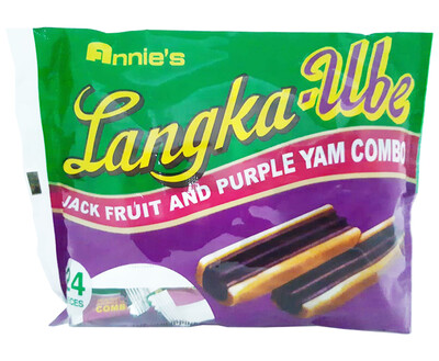 Annie's Langka-Ube Jack Fruit and Purple Yam Combo (24 Packs x 6.04g)