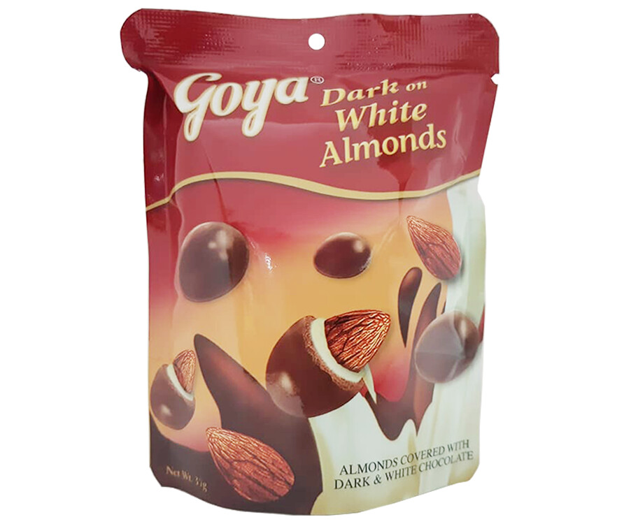 Goya Dark on White Almonds 37g