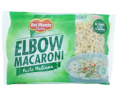 Del Monte Elbow Macaroni Pasta Italiana 400g