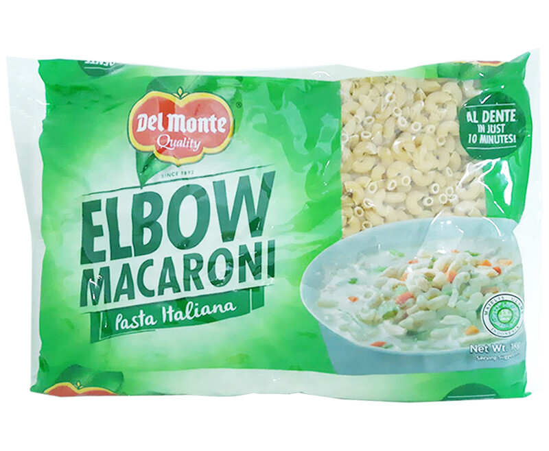 Del Monte Elbow Macaroni Pasta Italiana 1kg