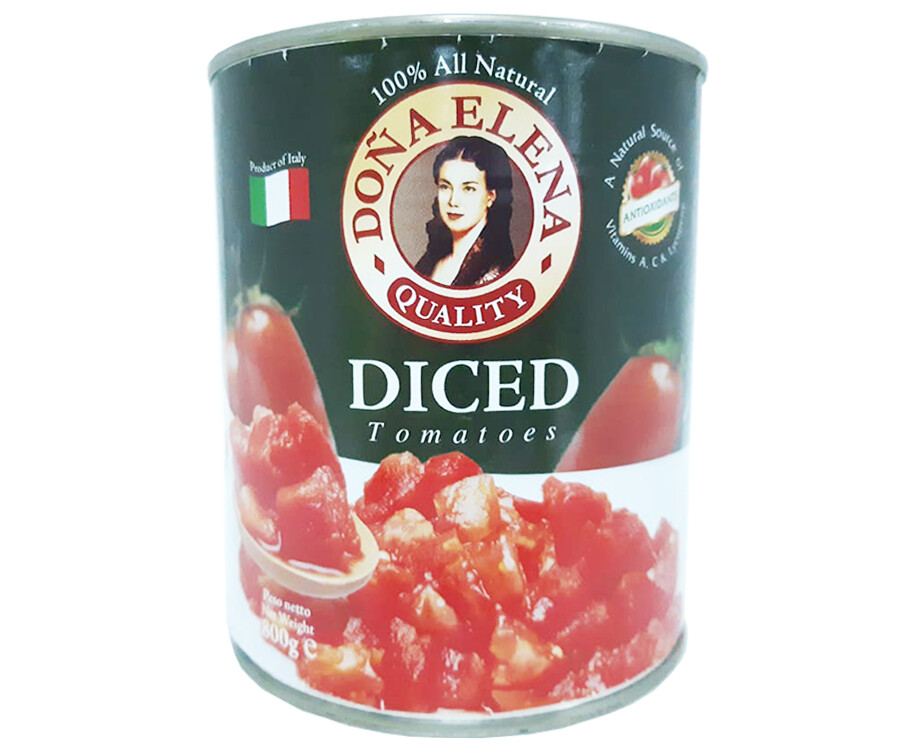 Doña Elena Diced Tomatoes 800g