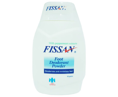 Fissan Foot Deodorant Powder With Peppermint Extracts 50g
