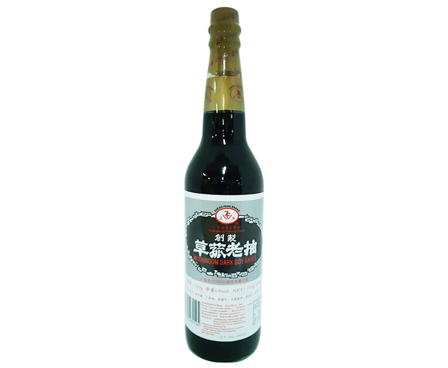 Zheng Feng Brand Mushroom Dark Soy Sauce 750g