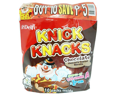 Delfi Knick Knacks Chocolate 10 Pieces